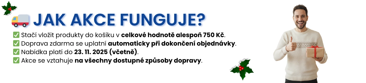 1 (1) akce na dopravu při objednávce nad 750 Kč a popis podmínek