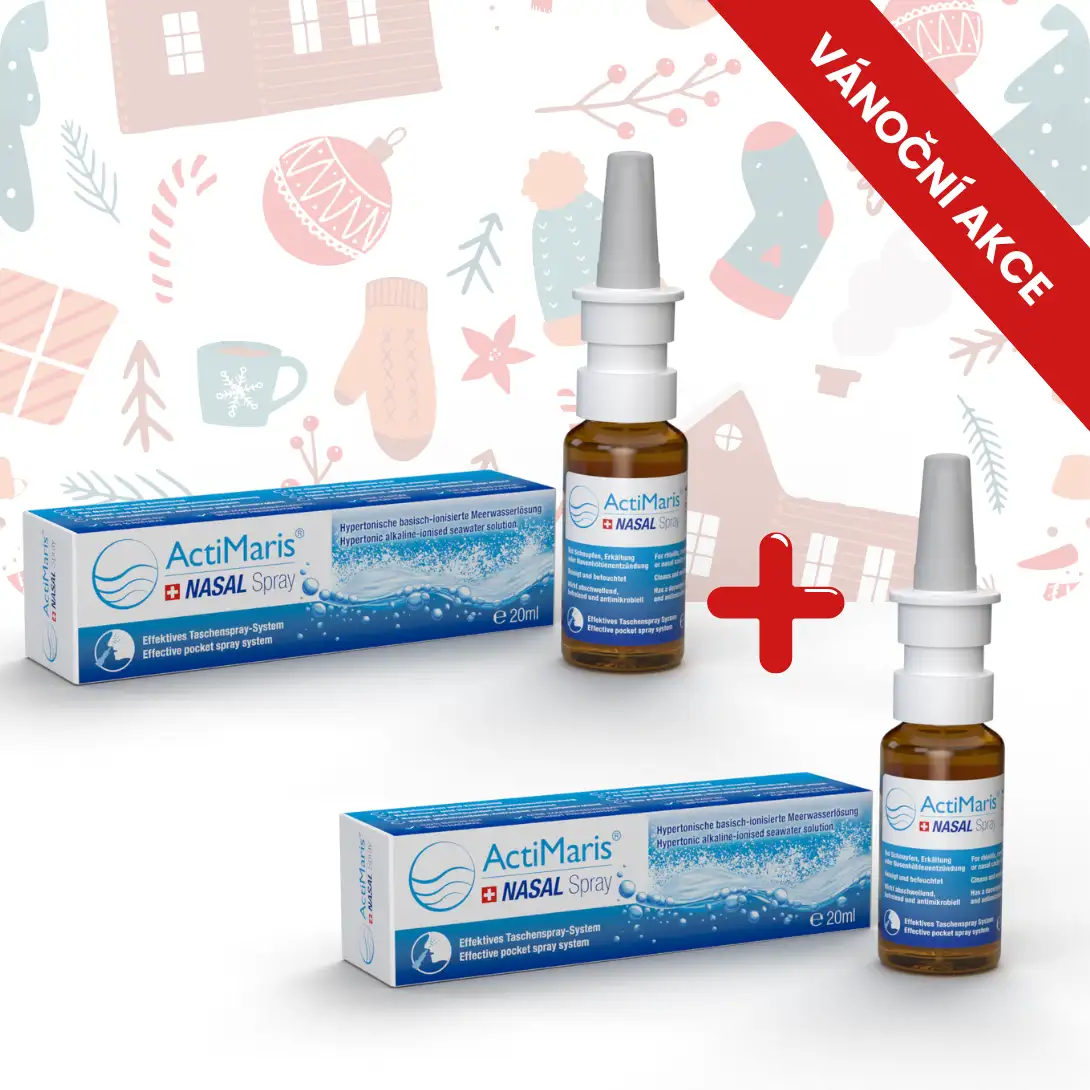 Výhodný balíček 2x ActiMaris nasal sprej na záněty nosu a rýmu