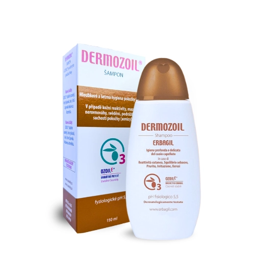Balení šamponu Dermozoil 150 ml