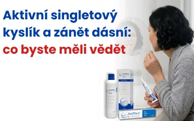 Aktivní singletový kyslík a&nbsp;zánět dásní: co&nbsp;byste měli vědět