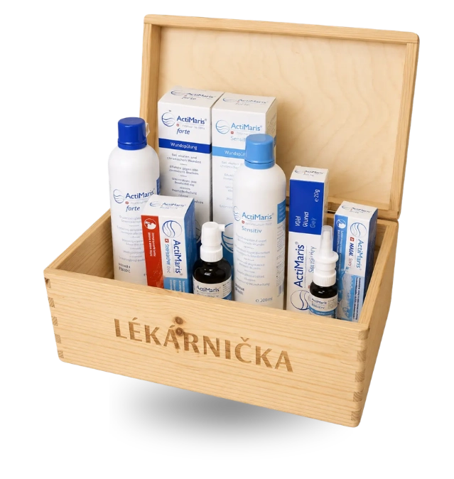 Produkty ActiMaris v domácí lékárničce