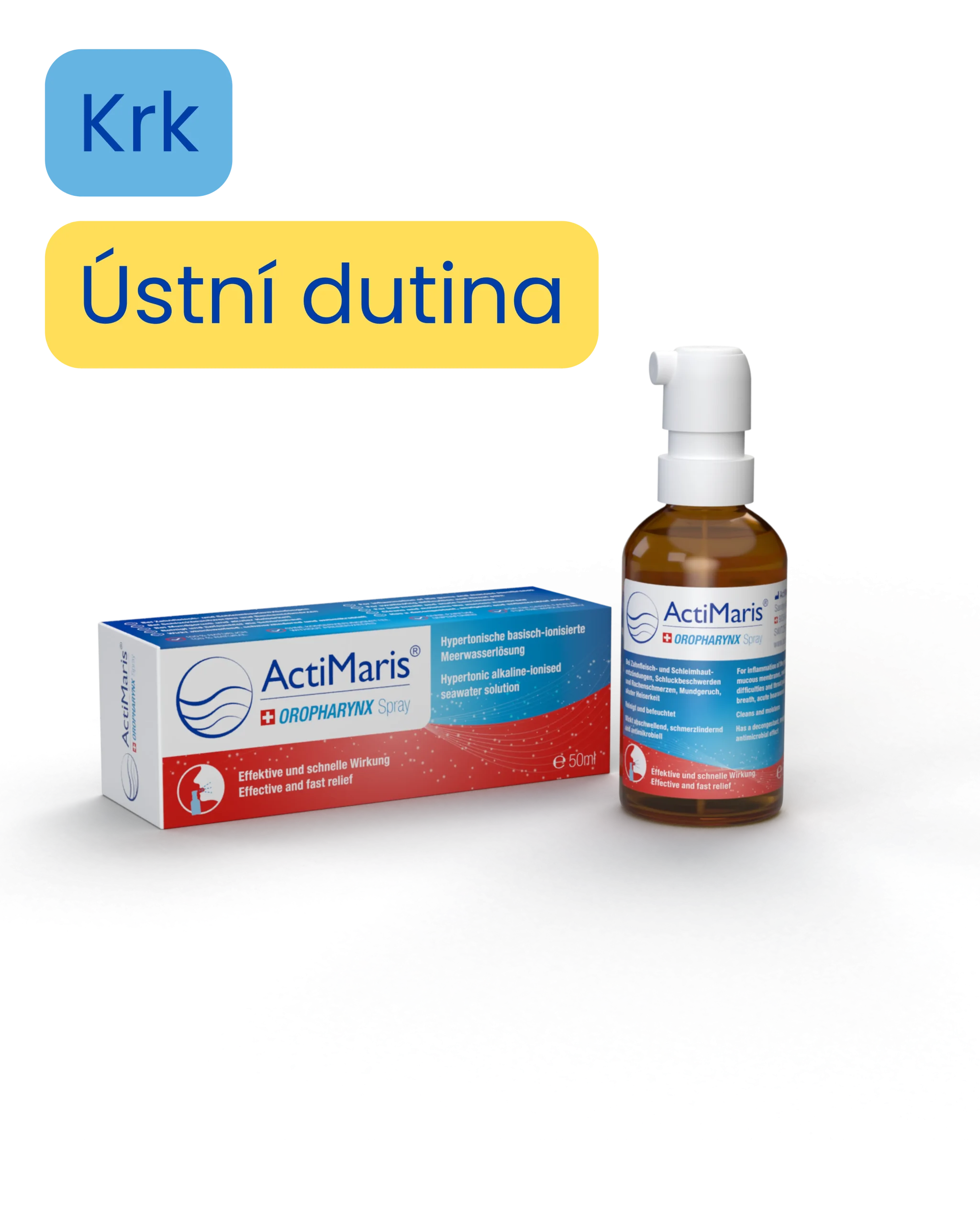 ActiMaris Forte Sprej – aktivní singletový kyslík