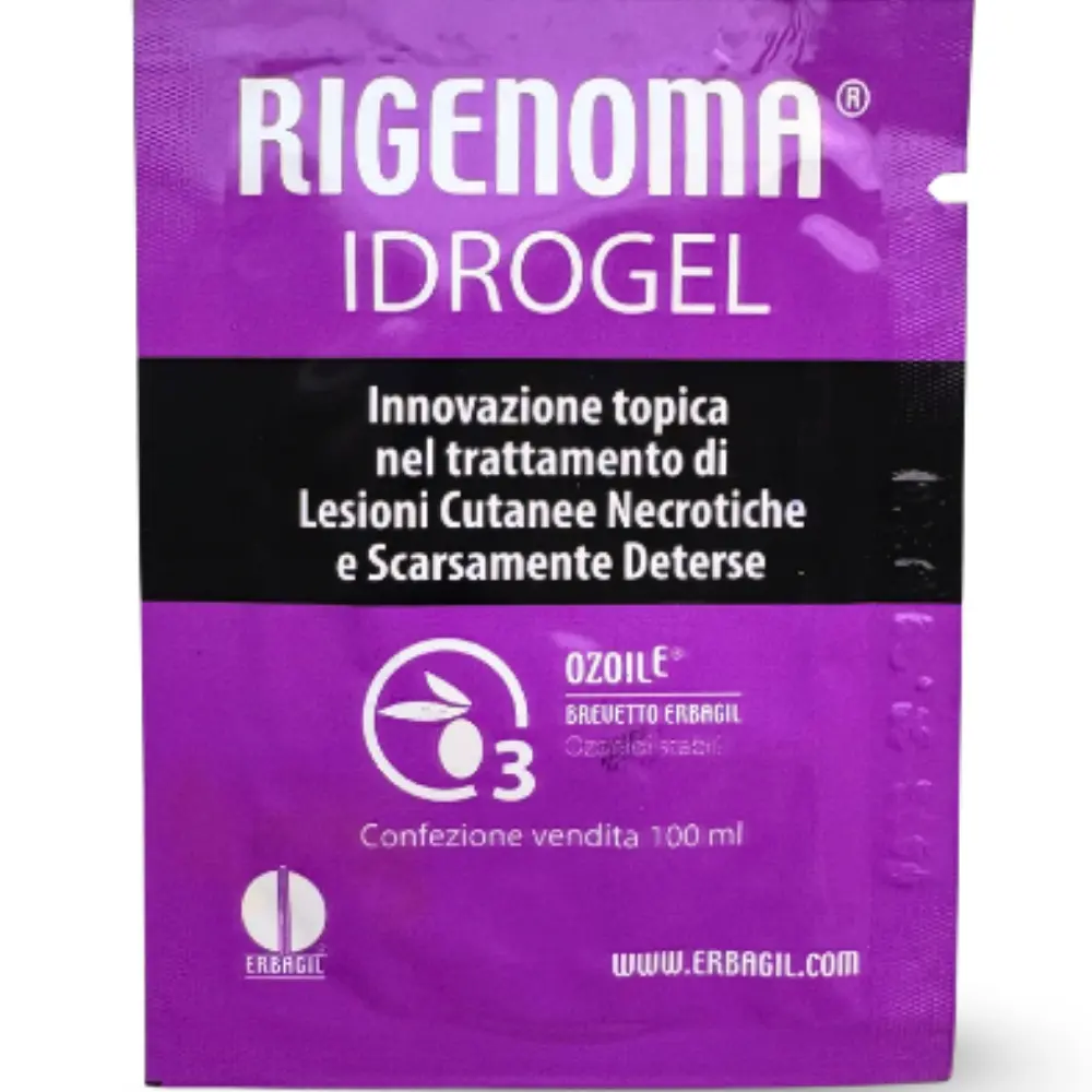RIGENOMA VZOREK hydrogel na rány s OZOILE 3 ml